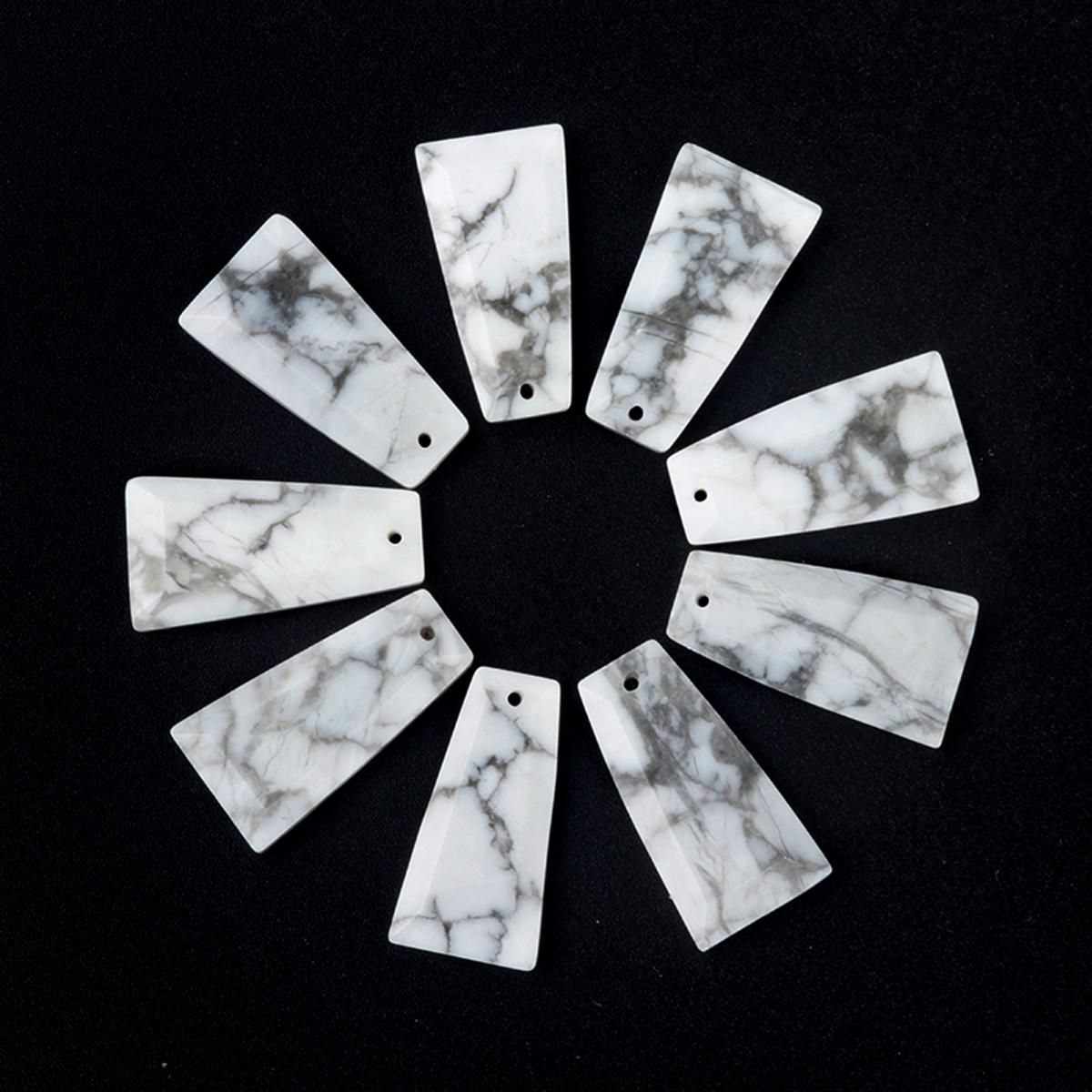 

1 шт., лечебные хрустальные бусины Рейки с отверстием, трапециевидные граненые бусины из натурального камня, драгоценных камней, свободные бусины для изготовления ювелирных изделий, аксессуары для рукоделия, ремесло 25x13 мм 25x13mm