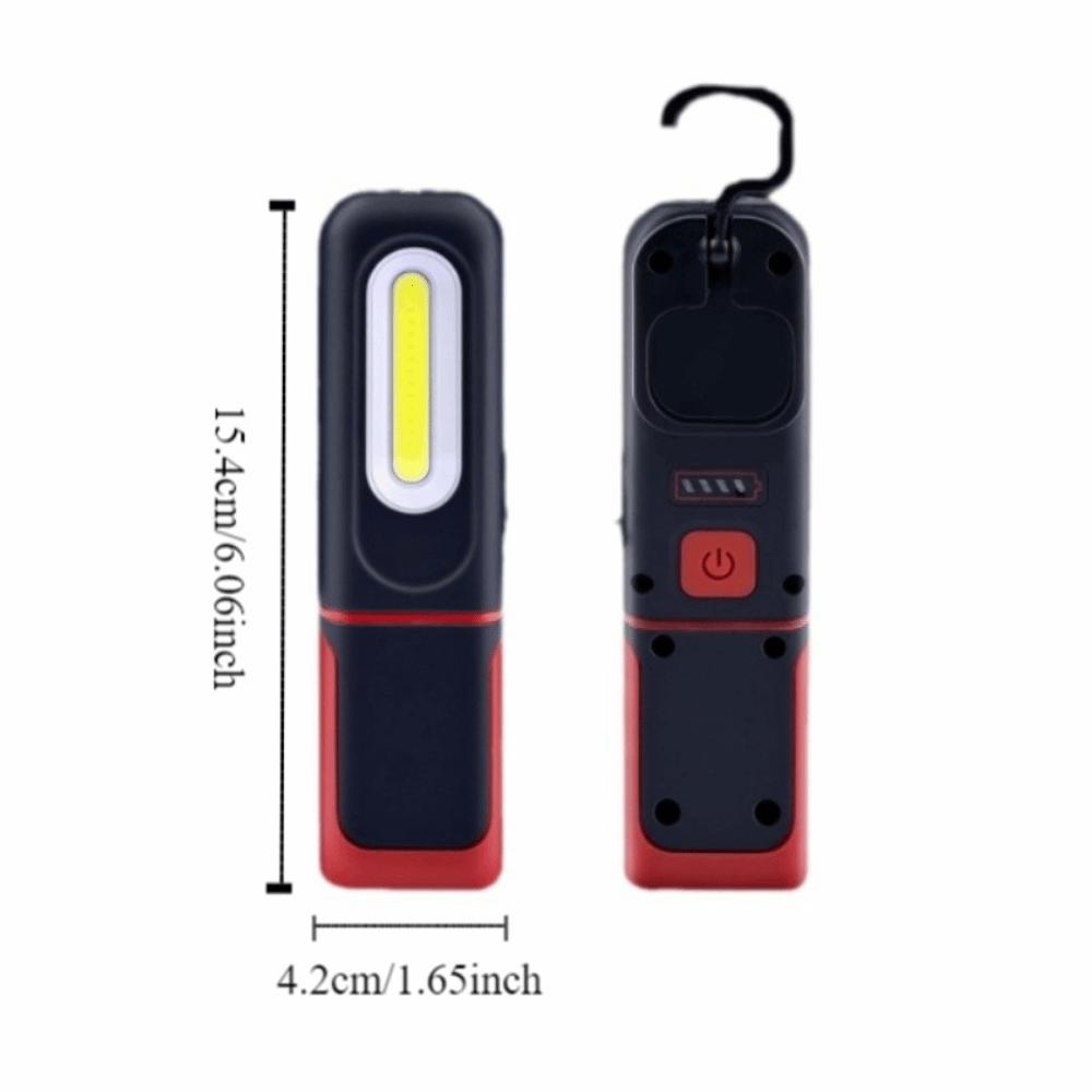 USB Rechargeable Magnetic Work Light 360° Rotation Emergency Lamp  Outdoor Adventures