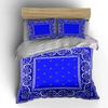Paisley Bandana Set Outdoor Accessories Multiple Sizes Kid'S And Adults' Bedroom Exquisite 3Pc Bedding Set, Gift