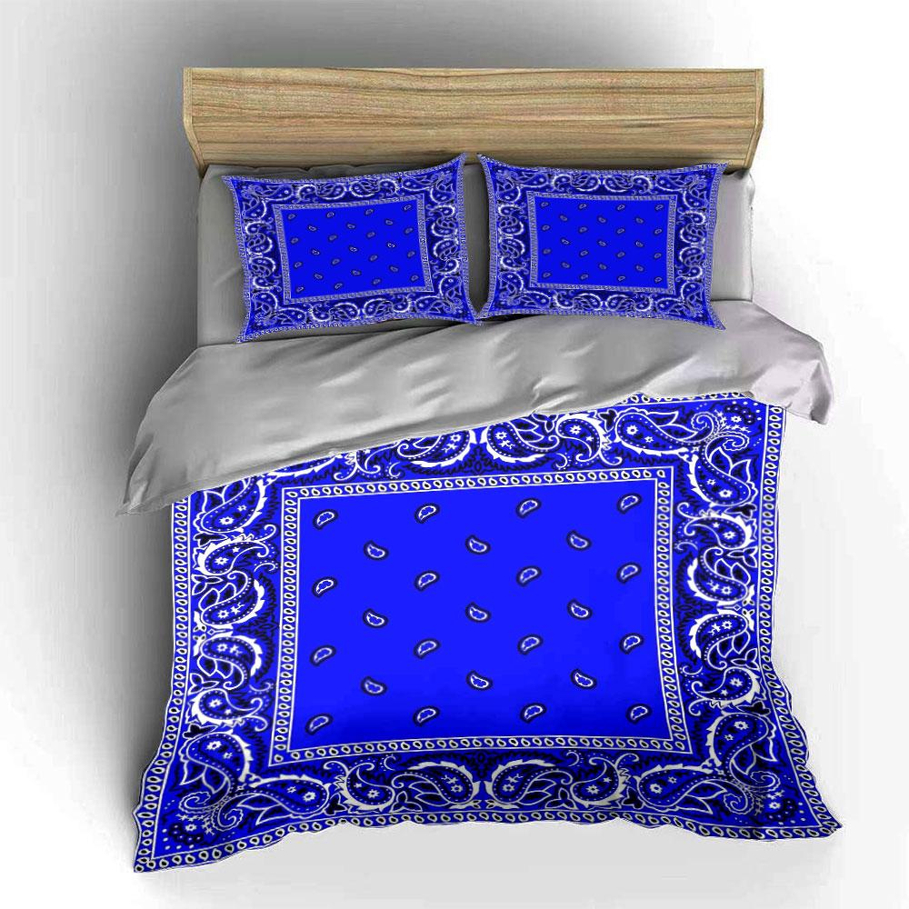 Paisley Bandana Set Outdoor Accessories Multiple Sizes Kid'S And Adults' Bedroom Exquisite 3Pc Bedding Set, Gift