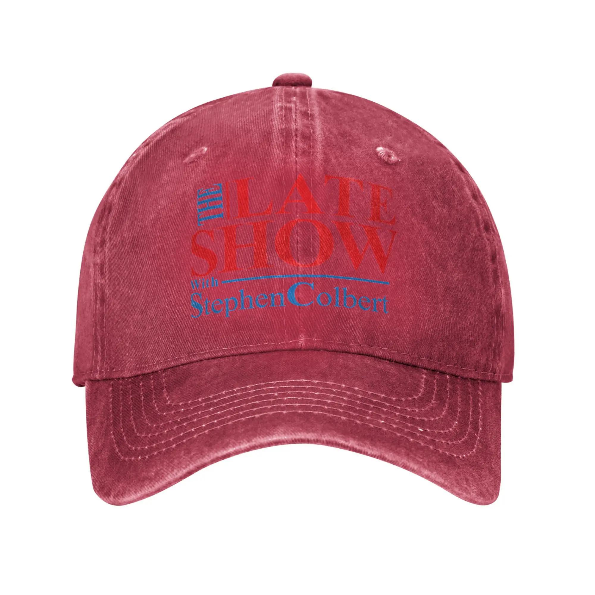 

The Late Show Stephen Colbert Casual Baseball Cap Tennis Skate Trucker Hat Summer Hot Sale Unisex Unisex Fashion Baseball Caps One Size