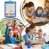 Alphabet Wall Chart Talking Bilingual Interactive Toy Music Spanish And English Preschool Wall Posters for Ages 3-8 Language