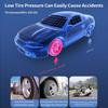Portable Air Compressor Cordless Electric Tire Inflator 8000mAh Jump Starter and Air Pump W/ Emergency Light for Car Motorcycle