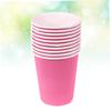OHPHCALL 100pcs Disposable Drink Cups, Party Cups, Plastic Cups, DIY Paper Cups, Colored Paper Cups, Disposable Paper Cups, Blank Mugs, Disposable Cup