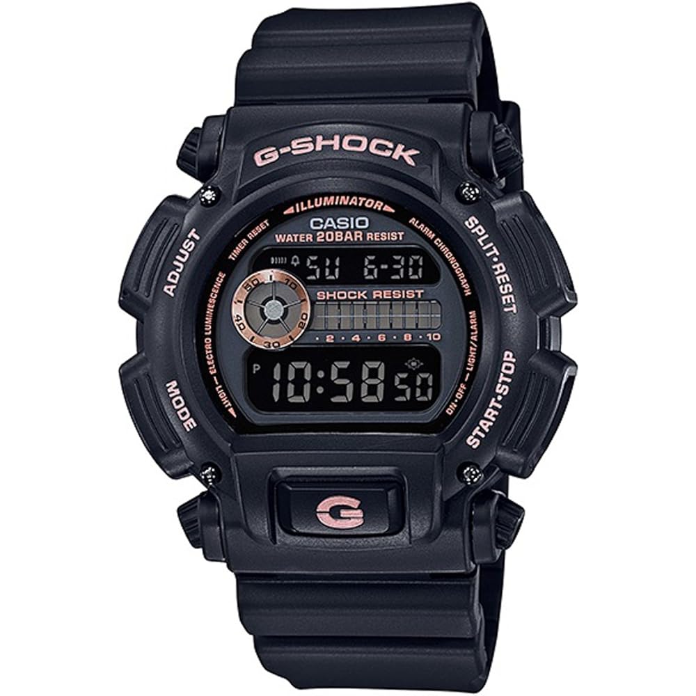 Casio G-Shock DW-9052GBX-1A4 Men's Digital Watch Black Resin Strap Water Resistant