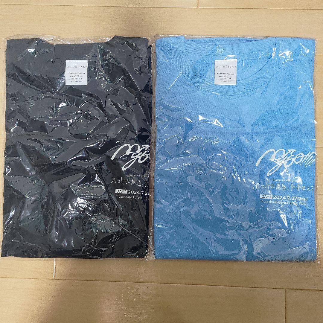

[USED] MyGO!!!!! 6th LIVE The Scenery I Found, Carrying It With Me Bonus T-shirt (2 pieces)