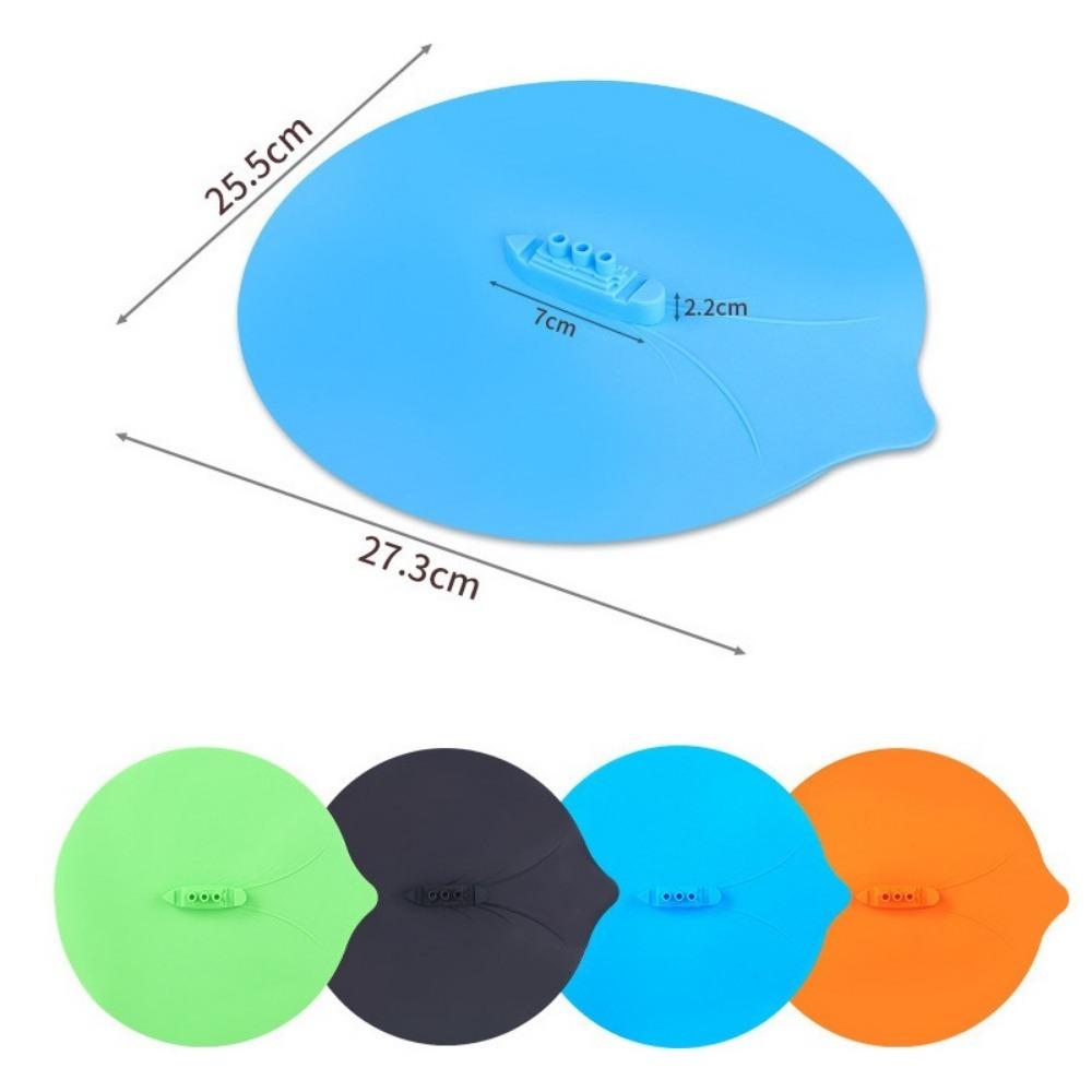 New Silicone Steam Chimney Lid Soft Anti-overflow Food Wrap Bowl Pot Lid Steam Hole Fresh Cover Cooking Kitchen Tool
