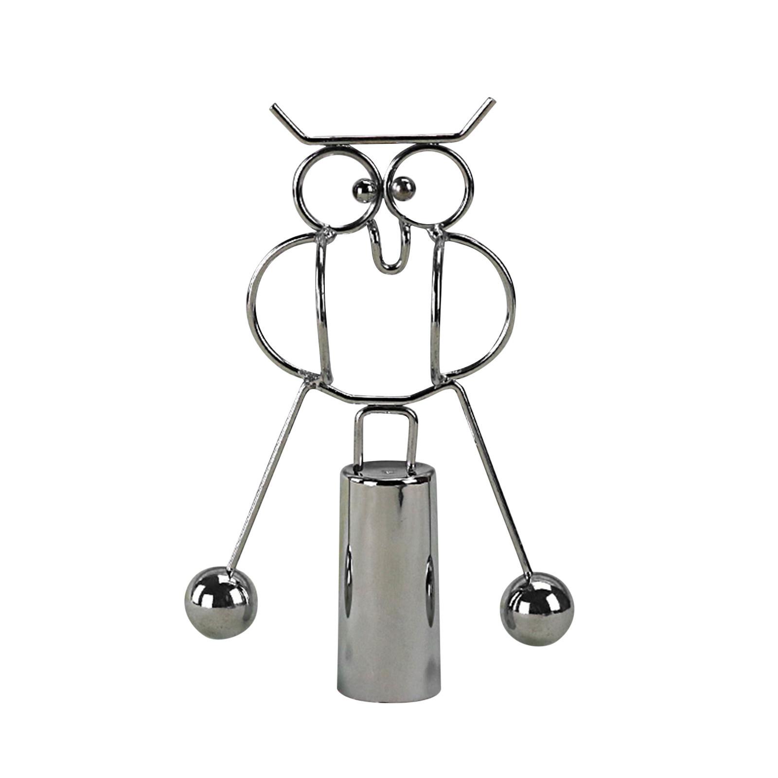 

Сова Качели Маленький Баланс Орнамент Физика Наука Неваляшка Металлическое Изделие Индивидуальный Подарок One Size