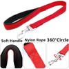 Dog Leash Short Dogs Leashes 60cm Nylon Leashes Rope Pet Chain Soft Handle Waterproof Leash for Dog Walking Belt Pet Accessories