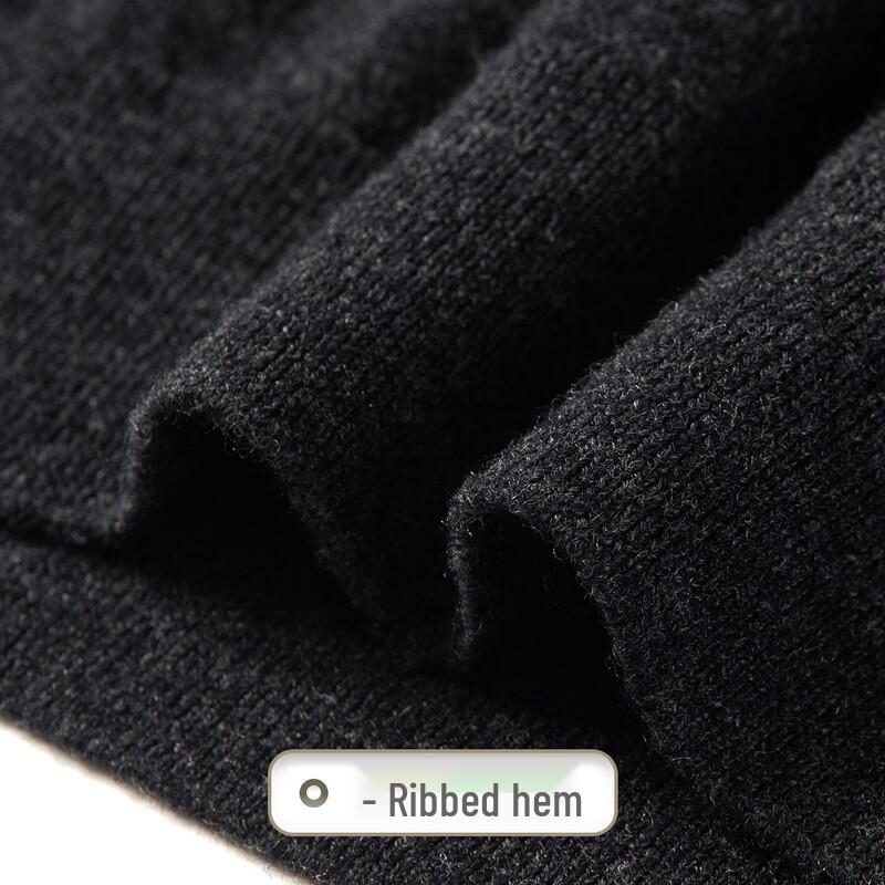 Men's 100% Merino Wool Turtleneck Sweater