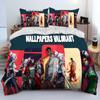 3D VALORANT Game Gamer Cartoon Comforter Bedding Set,Duvet Cover Bed Set Quilt Cover Pillowcase,king Queen Size Bedding Set Kids