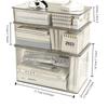 Schreibtisch-Aufbewahrungsbox Transparentes PET Schreibtisch-Schreibwaren Handkonto-Aufbewahrungsbox Große Kapazität Schublade Kosmetik-Organizer
