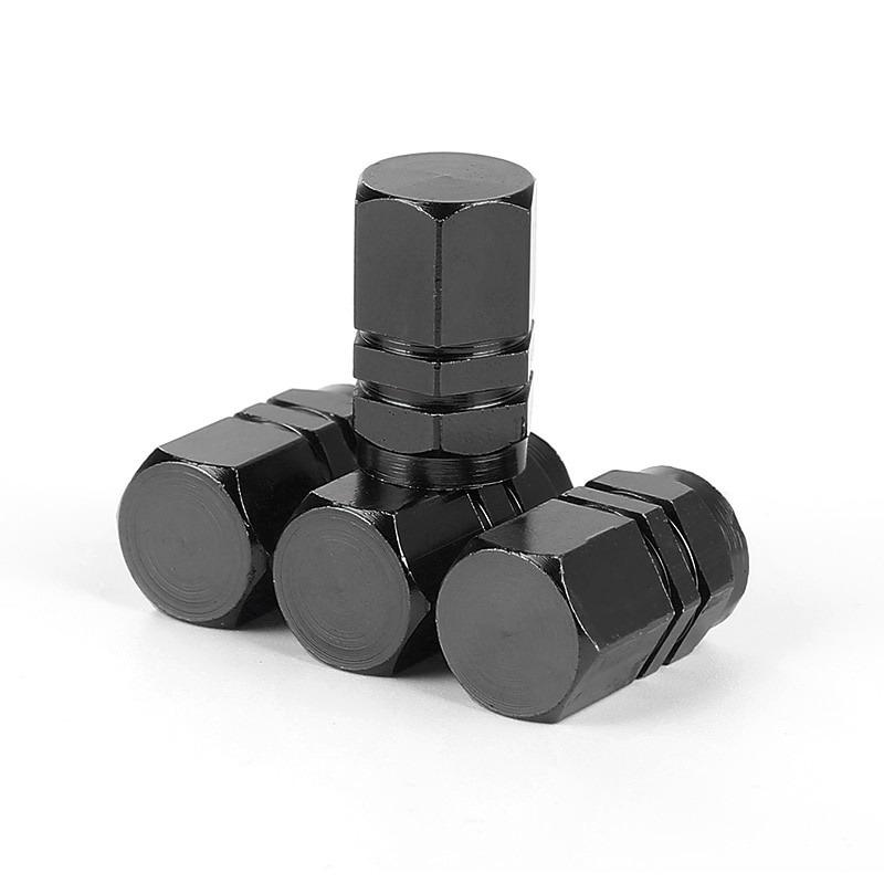 8Pcs/Set Aluminum Alloy Car Wheel Tire Valve Caps Tyre Rim Stem Covers Airdust Waterproof for Automobiles Motorcycles Trucks Bikes