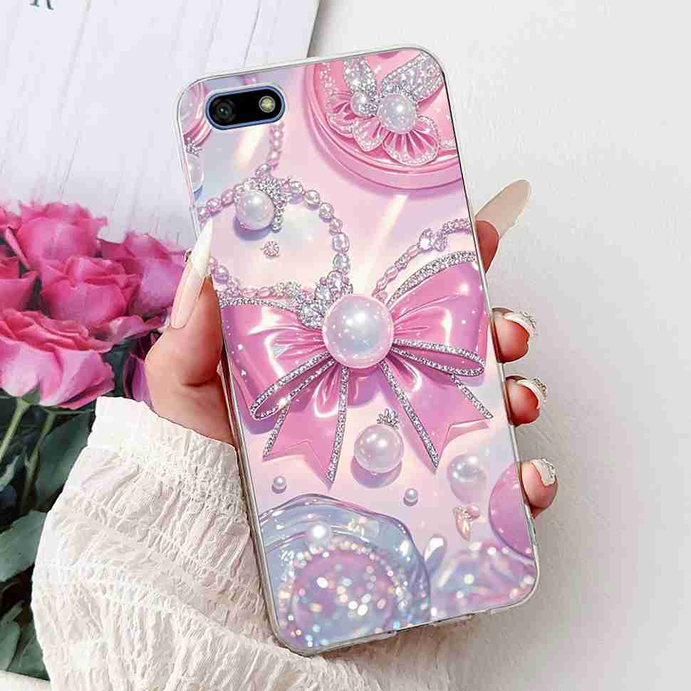 For Huawei Y5 2018 5.45" Case Fashion Butterfly Cute Cat Soft Silicone TPU Cover For Huawei y5 Y5 Prime 2018 DRA-LX2 Phone Cases