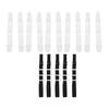 Adjustable Flag Football Kit with 5 PP Belts for Youth & Adult Practice - White