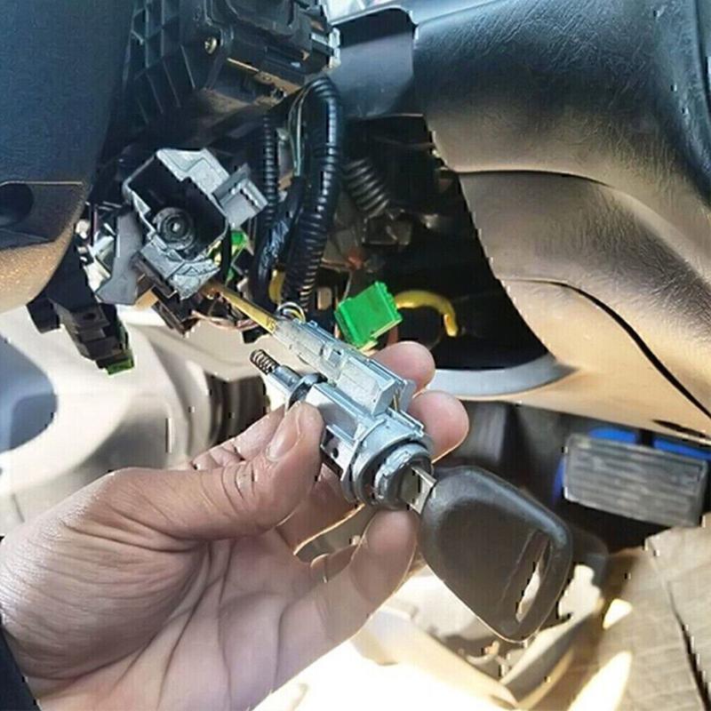 Easy To Install Ignition Switch Cylinder, With 2 Keys Security Vehicle Access Suitable For 35100-SAA-901 Family Vehicles