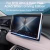 For BYD Atto 3 Yuan Plus ADAS Smart Driving Edition 22-25 Car Navigation Screen Frame Silicone Cover Dashboard Display Protector