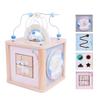 Activity Box Looping Bead Coaster Shape Matching Montessori Educational Toy Wooden 1 Year Old Gift Classic World Dream Activity Cube (CL54334)