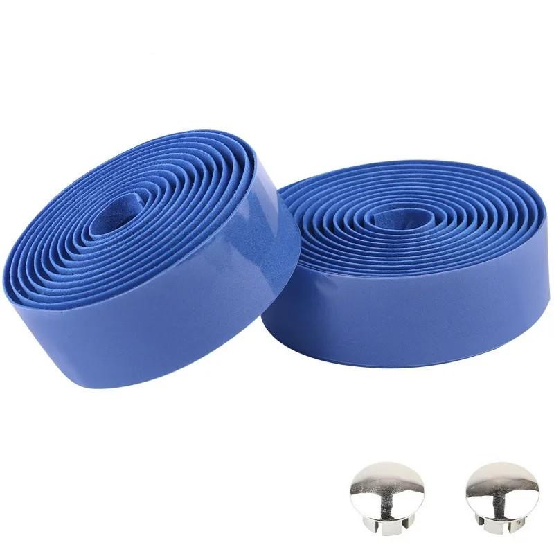 1 pereche de bandă de ghidon pentru bicicletă de drum, respirabilă, anti-alunecare, bandă pentru bicicletă cu burete, camuflaj, absorbant șoc, mâner, accesorii MTB