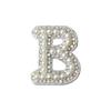 Diy Pearl Rhinestone English Letter Patch Hair Accessories