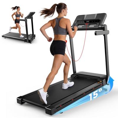 Formill FT54 Treadmill with 15% Automatic Incline Smart APP Control Heart Rate Sensor 3.0HP Motor 1000×400MM Running Belt Folding Machine