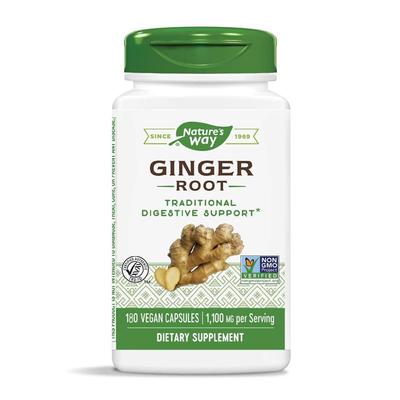 Kořen zázvoru 1100 mg, 180 veganských kapslí
