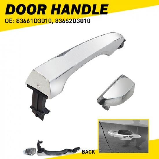 Outer Rear Door Handle Fit 2016- Hyundai Tucson Passenger Right 83661D3010 V