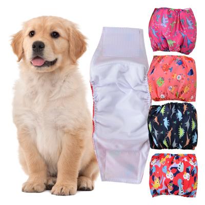 Pet Sanitary Pant Fast Absorption Leak-proof Comfortable Washable Male Dog Belly Band Diapers for Incontinence Puppy Training