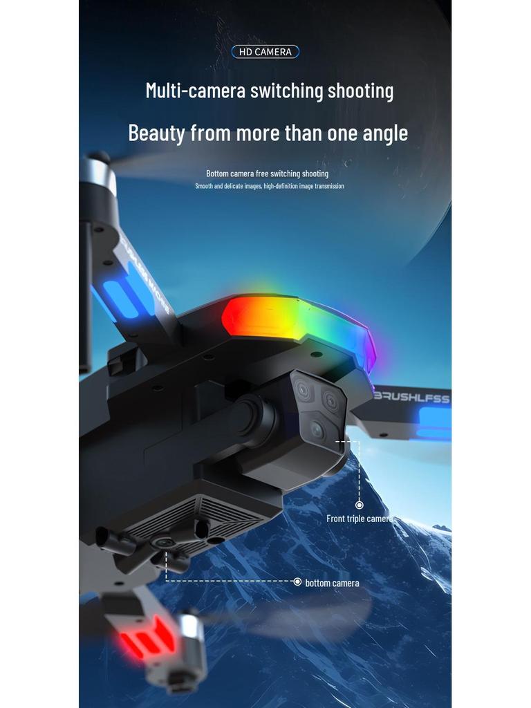 A11 Brushless Drone with HD Dual Camera and 4-Axis Aerial Photography