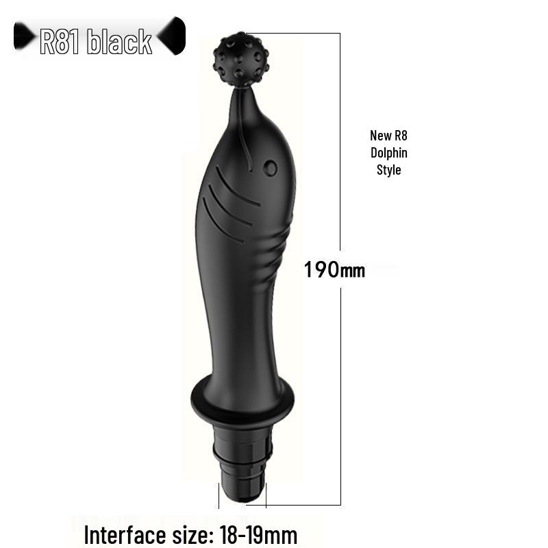 Modified Erotic Silicone Fascia Gun Massage Head for Muscle Relaxation