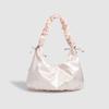 Nischen-Plissee-Schleife Damenhandtasche Frühling neu Achseltasche plissierte Schulter-Wolken-Tasche