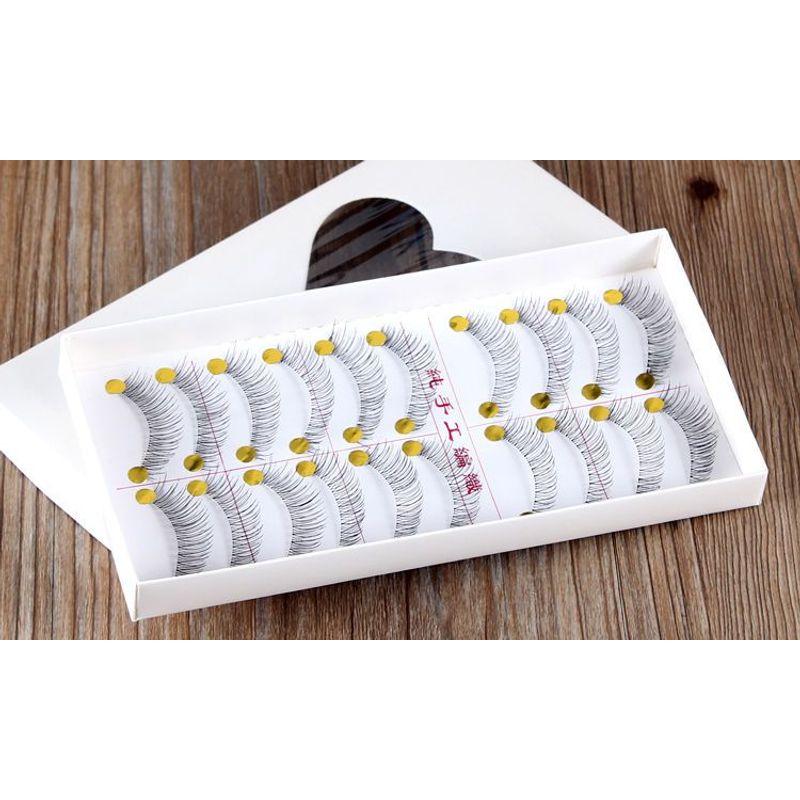 Choyu - Set of 10 Pairs: Natural Criscross False Eyelashes