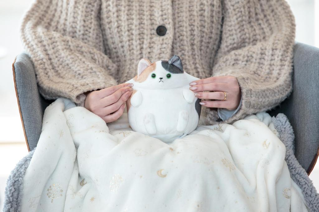 Tsumande Animals Plush Warmer [Cat] (7077TSU111)