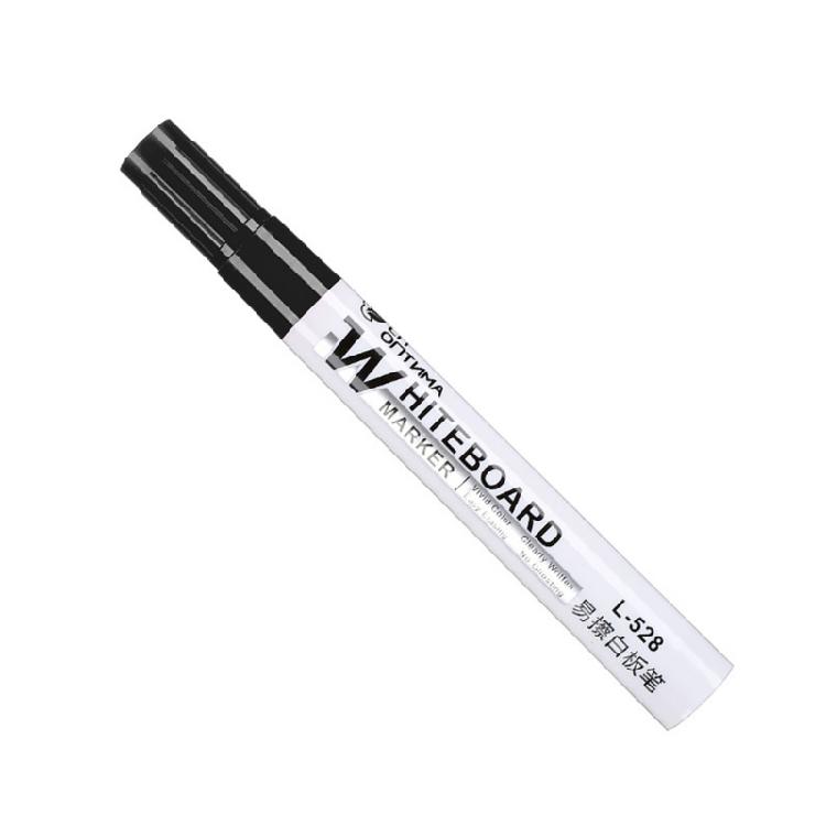 10Pcs Erasable Whiteboard Marker 2.0mm Line Width Marker Water Based Inks Quick Drying for Office Black Redness Or Blue