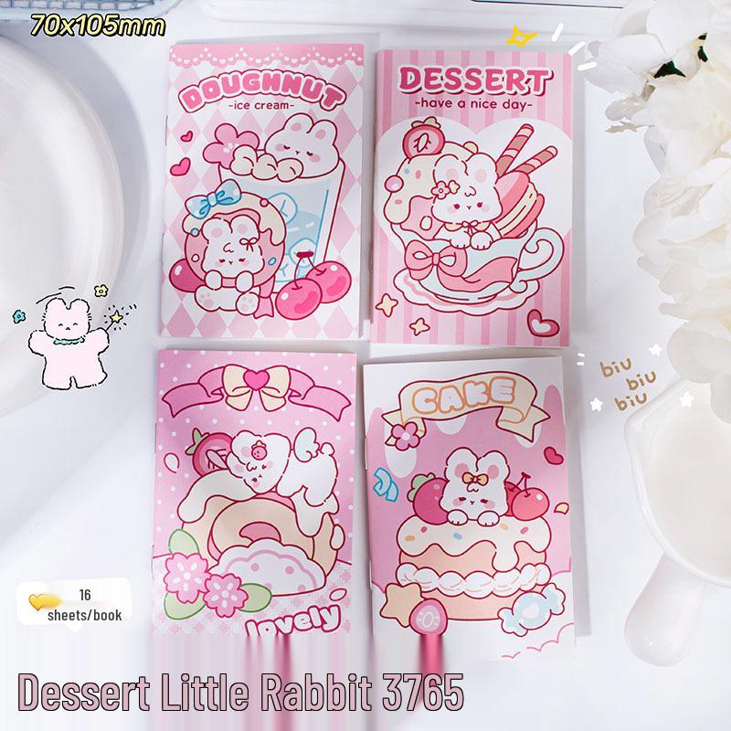 Uroczy Mini Notes z Kreskówką: Artykuły piśmiennicze dla studentów i biura, Wysokiej jakości przenośny notatnik