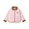 PawinPaw Girls' Cartoon Bear Diamond Quilted Down Jacket