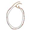 Bohemian Trend Jewelry, Colored Rice Bead Necklace, Short Neck Chain, New Popular Jewelry N1011
