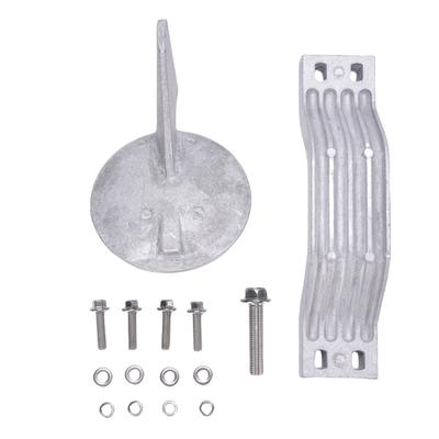 Zestaw anod aluminiowych 6G5 45251 01 Anoda do pawęży Anoda trymklapy Anoda kilem Wymiana dla silników zaburtowych 150 225 KM