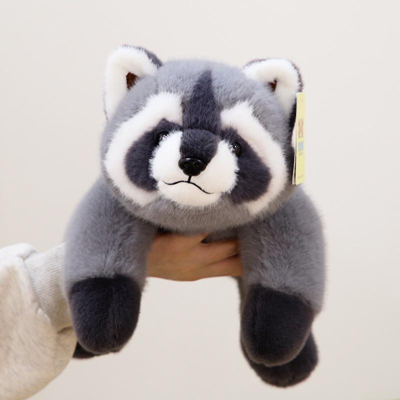 Cute Raccoon Plush Toy With Pp Cotton Filling For Kids And Giftgiving