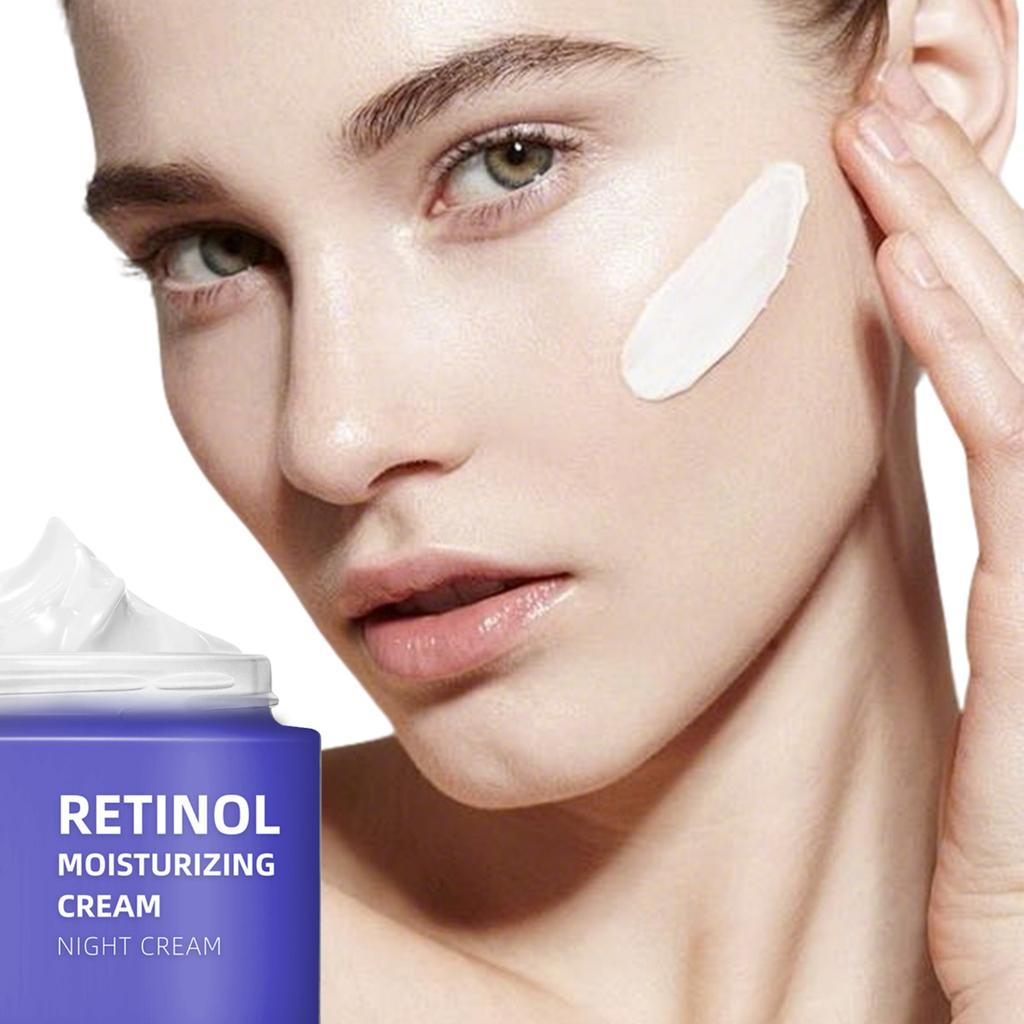 Retinol Moisturizing Face Cream Time Elastic Moisturizing Smooth Night Skin Care