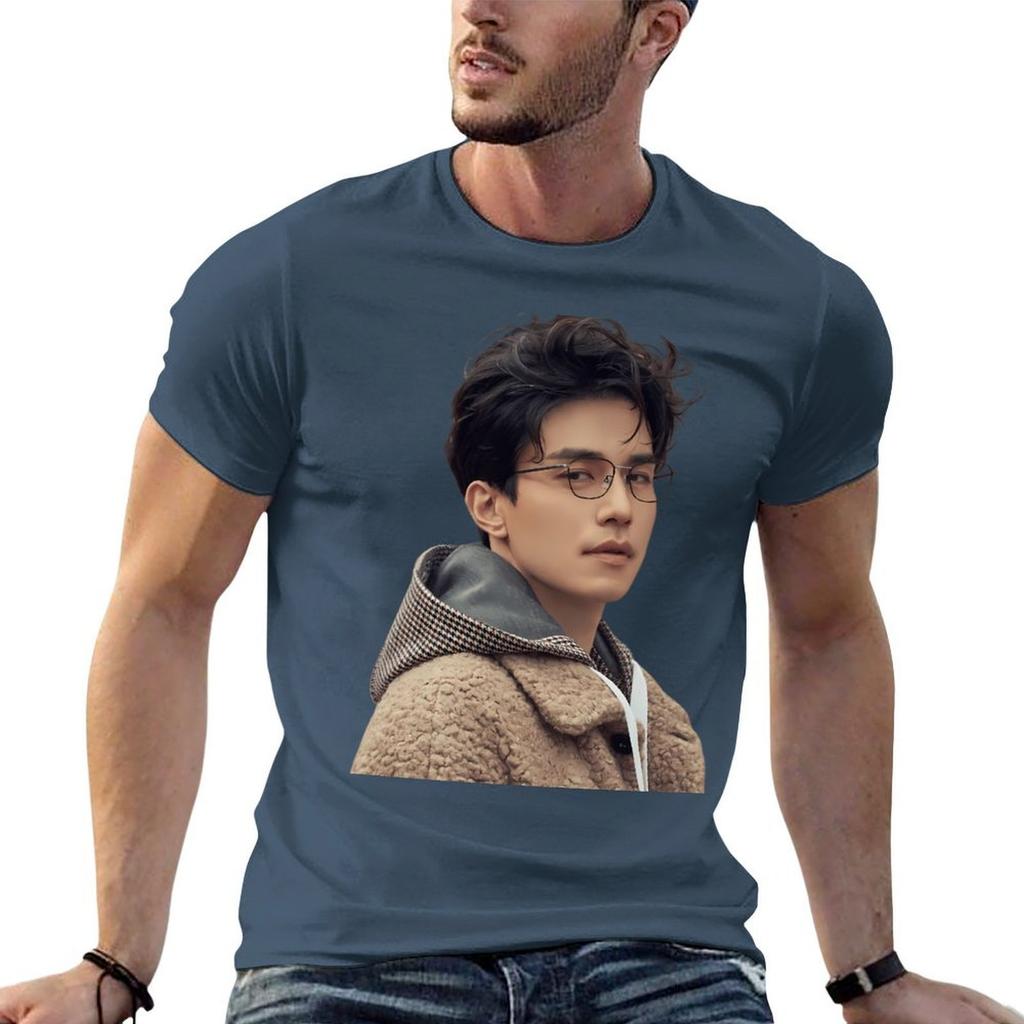Lee Dong Wook V30 T-Shirt Übergröße Alltags-T-Shirt
