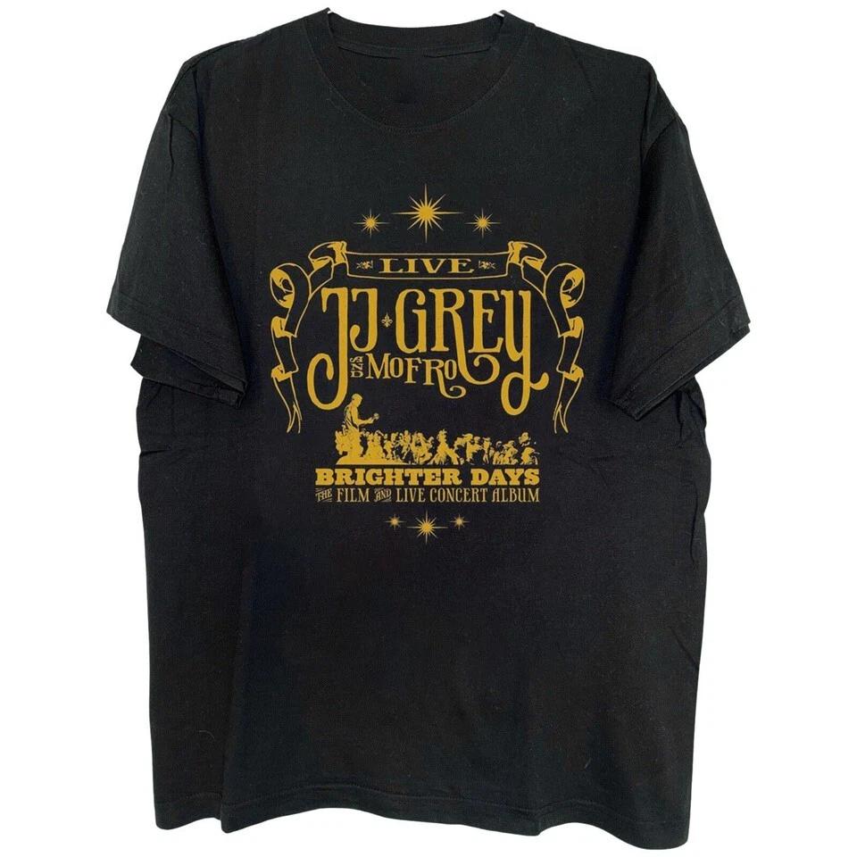 

Live JJ Grey & Mofro Brighter Days Short Sleeve Tee Unisex Cotton Shirt UU420 4XL