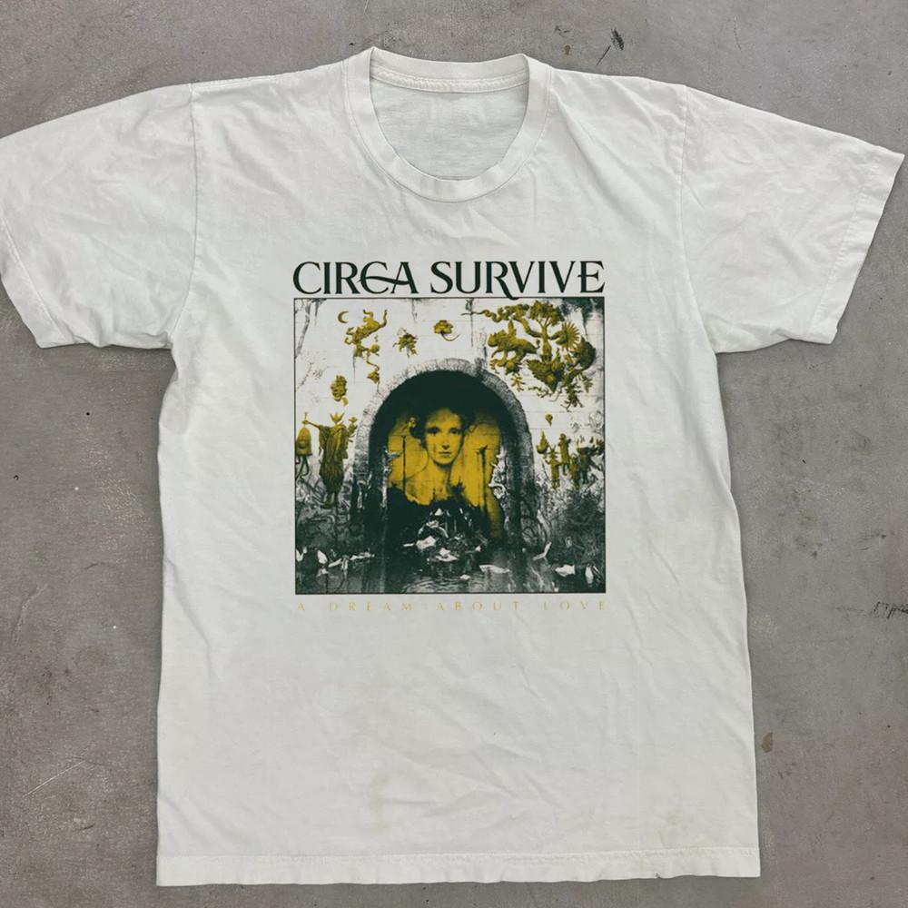 Circa Survive A Dream About Love Tee Cotton Adult Shirt S-5XL MC614 Unisex T-Shirt L