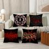 Rock Band S-Slipknot Pillow Case Office Cushions Suitable For Sofa Car Bedroom Decorative Cushion Cover