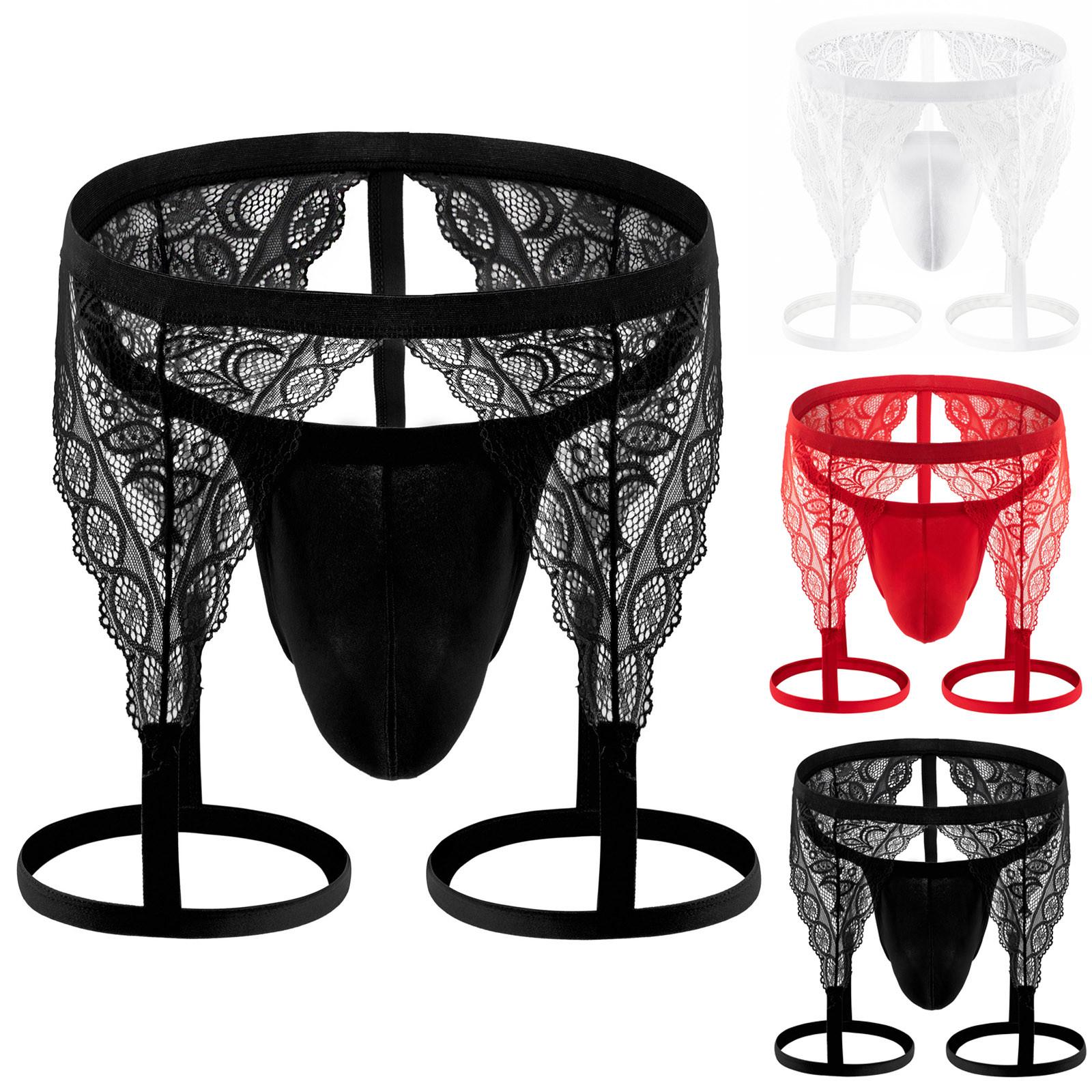 

Мужские повседневные сплошные сексуальные дышащие стринги с низкой талией трусы брюки