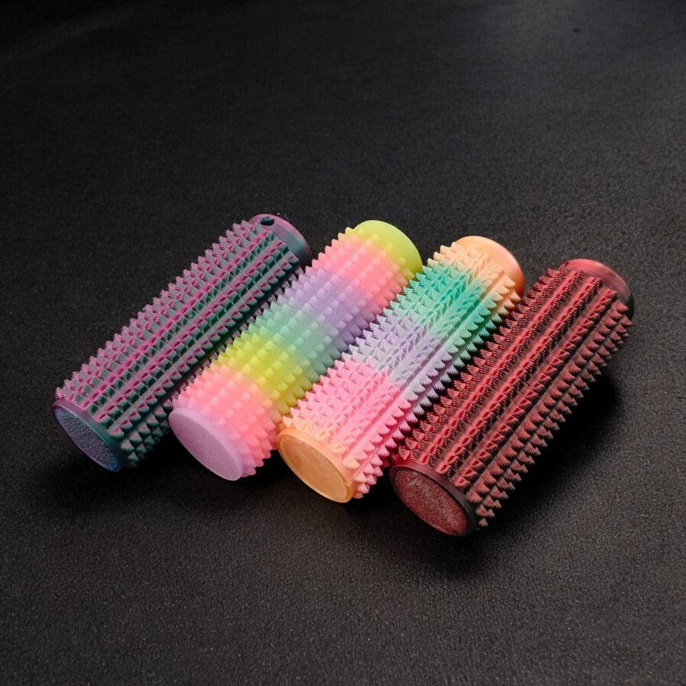 Mini BPA-Free Tactile Sensory Keychain Sensory Stimulation Portable Spiky Grip Toy Textured Bumpy Grippie Stim Keychain Gift