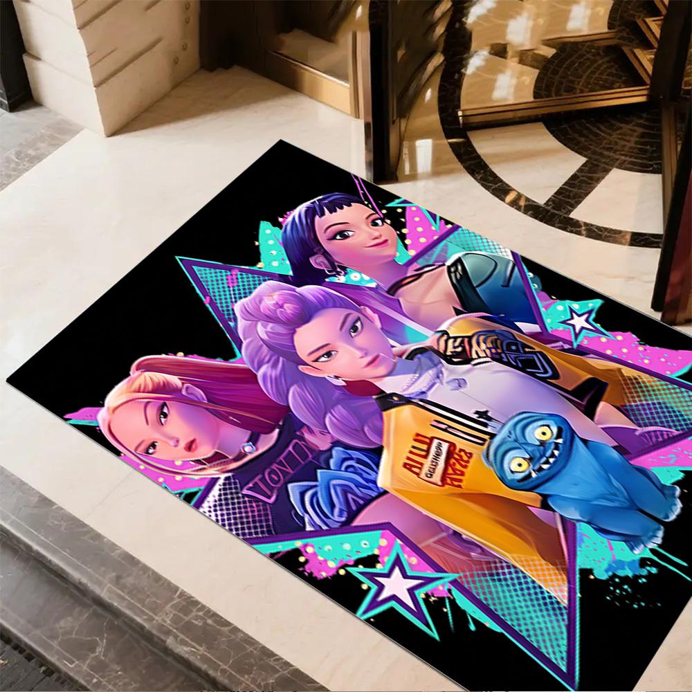 Fantasy Sword Dance Party Floor Mat Design for Decorate room Foyer Balcony Outdoor Antislip Carpet Anime Office Decor Spiritual Gift