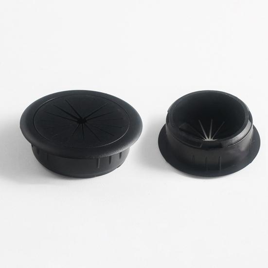 Computer Desk Threading Hole Cover Plate Rice-shaped Round Desk Hole Desktop Opening Wire Buckle Cover Plastic Decorative Cover