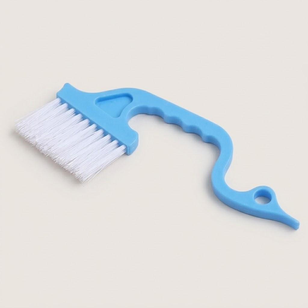 

Window Groove Cleaning Brush Tool Door Window Grooves Dead Angle Gap Dust Removal Home Cleaning Supplies Efficient Cleaner синий
