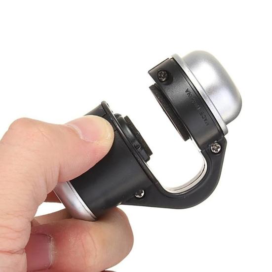 30X Uniwersalne LED Szkło Powiększające do Telefonu Światło Mobilny Obiektyw Klips do Aparatu Mikroskop